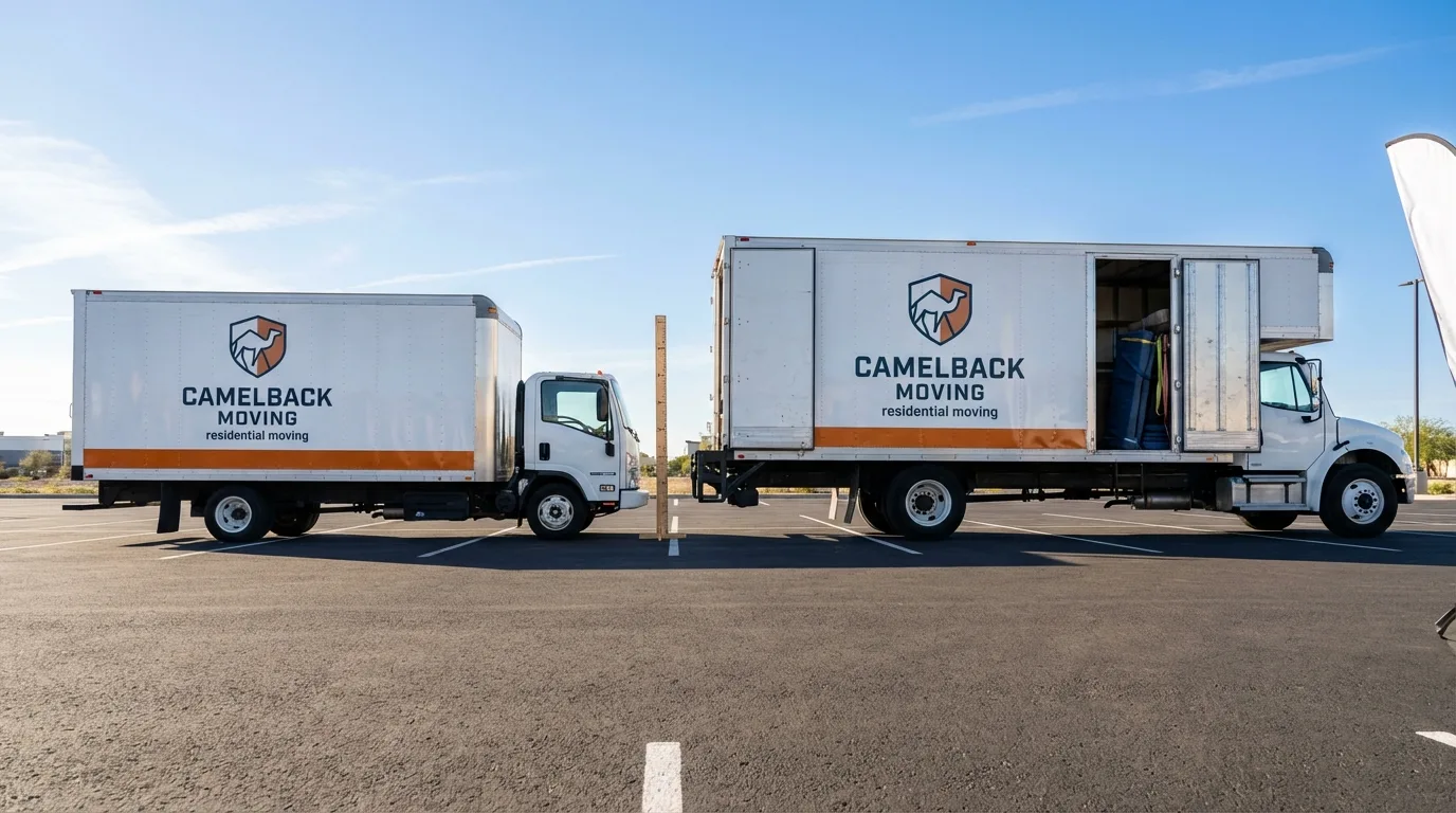 Moving truck size capacity guide in Yeagertown